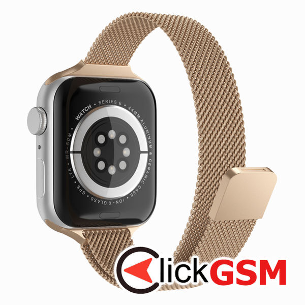 Curea Smartwatch auriu Apple Watch 8lc