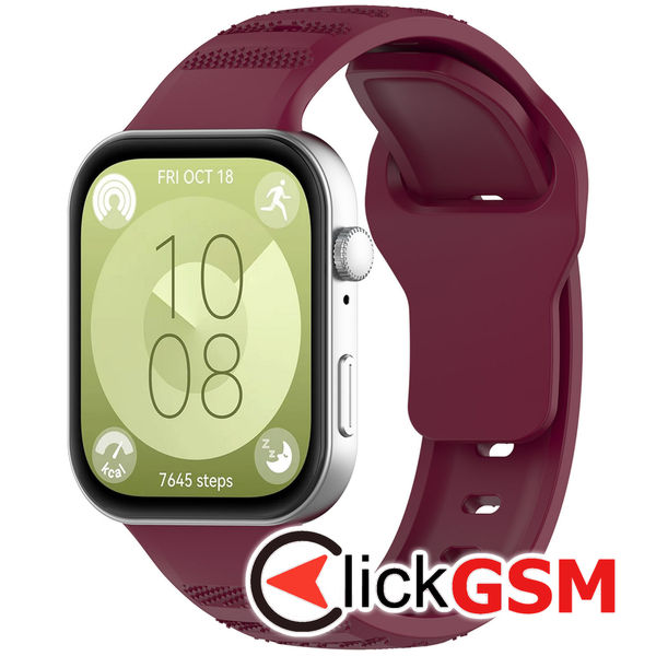 Accesoriu Curea Smartwatch Bordo Huawei Watch Fit 3