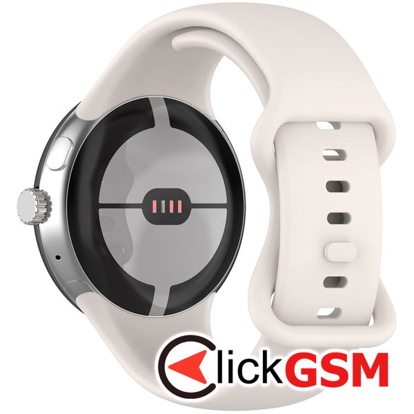 Curea Smartwatch crem Google Pixel Watch 3 45mm h2x