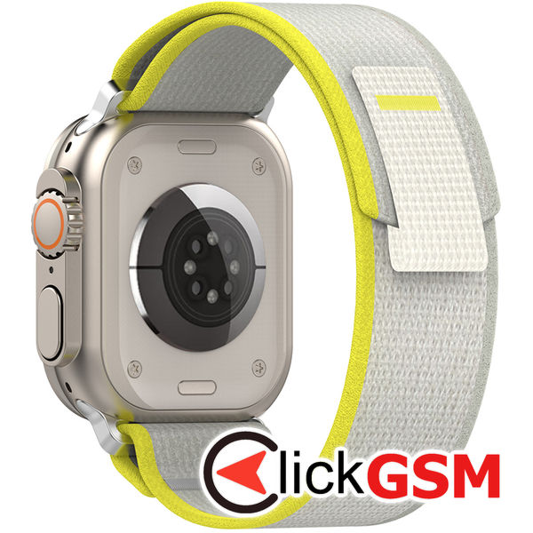 Curea Smartwatch galben Apple Watch 8mr