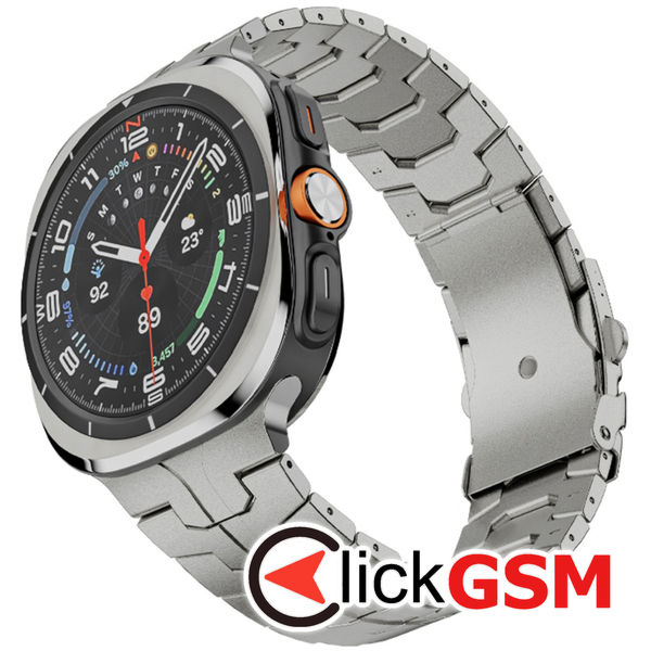 Curea Smartwatch gri Samsung Galaxy Watch Ultra cuz