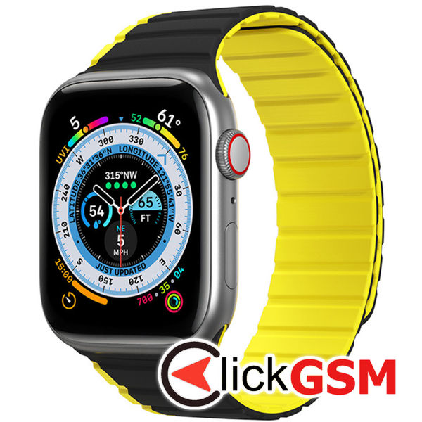 Curea Smartwatch negru Apple Watch 8p