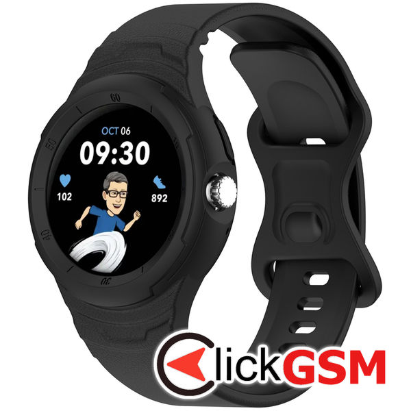 Curea Smartwatch negru Google Pixel watch 3 41mm h2h