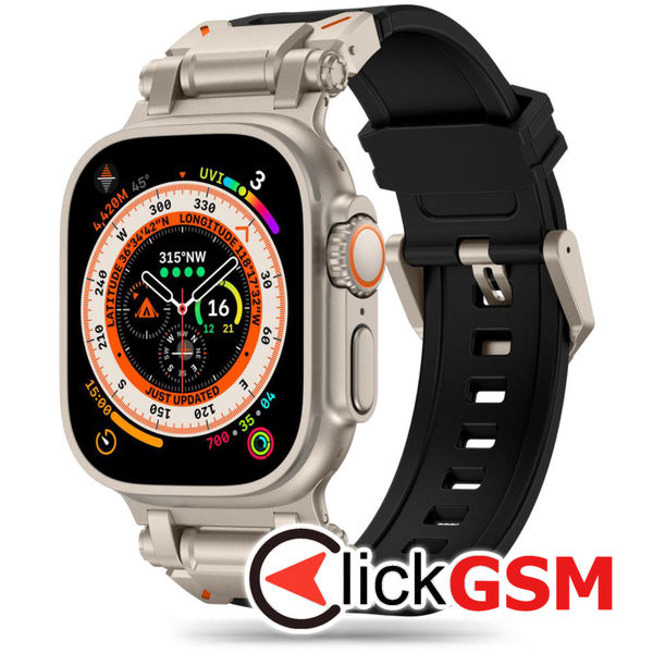 Curea Smartwatch negruaramid Apple Watch fxh