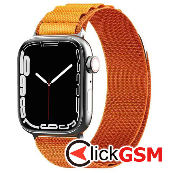 Curea Smartwatch portocaliu Apple Watch 8mc