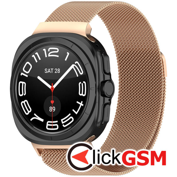 Curea Smartwatch rozauriu Samsung Galaxy Watch Ultra fn4