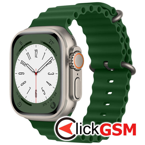 Curea Smartwatch verde Apple Watch 8et