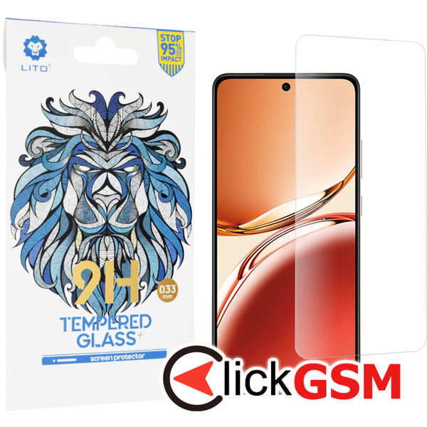 Folie Clasica transparenta Oppo Reno12 F 5G gwl