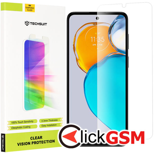 Accesoriu Folie Clear Vision Transparenta Motorola Moto E22s