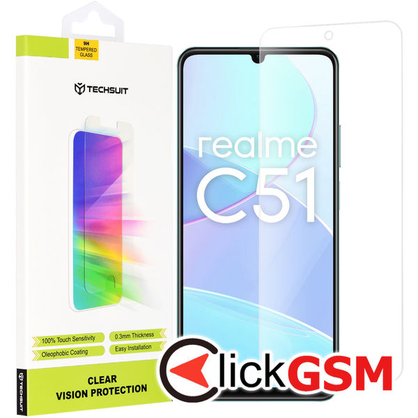 Folie Clear Vision transparenta Realme C51 4lh