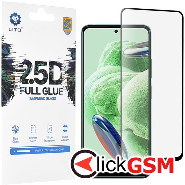 Folie Full Glue negru Xiaomi POCO X5 7on