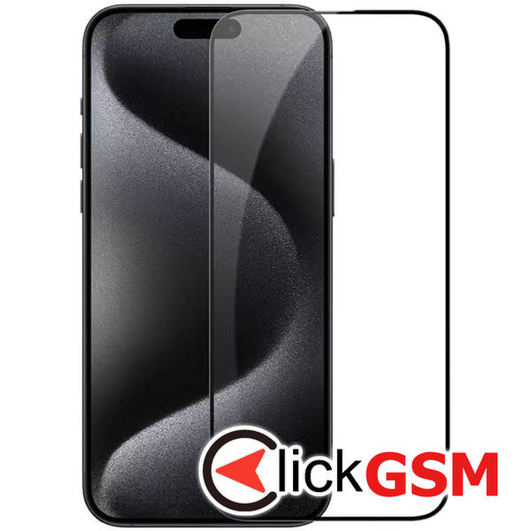 Folie Securizata negru Apple iPhone 15 Pro Max dbp