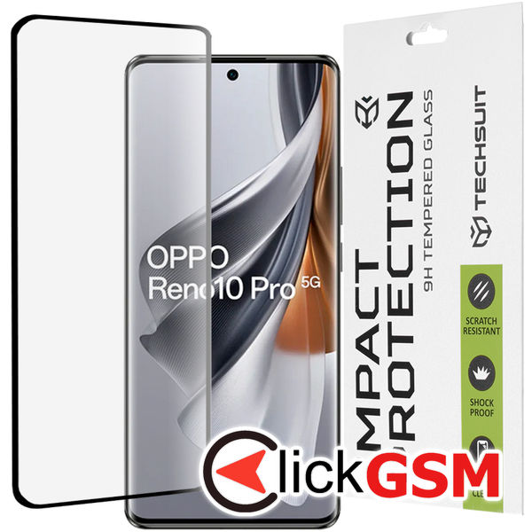 Folie Securizata negru Oppo Reno10 Pro 80n