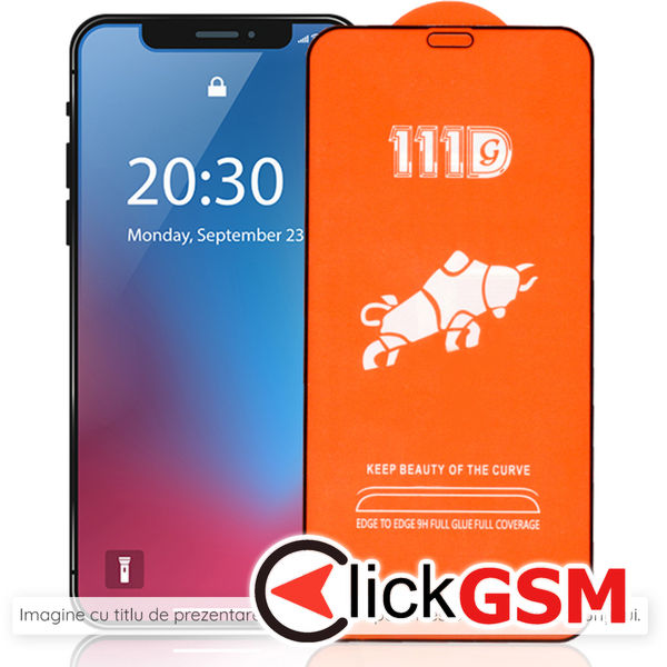 Folie Securizata negru Xiaomi Redmi Note 13 5G cfh