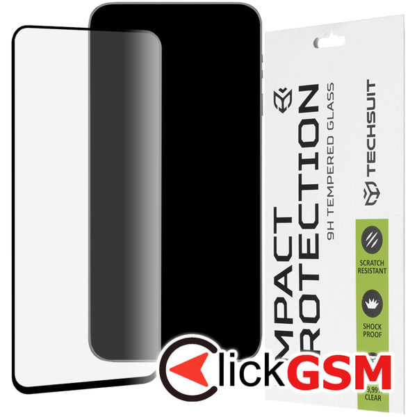 Folie Securizata negru Xiaomi Redmi Note 14 4G ivd