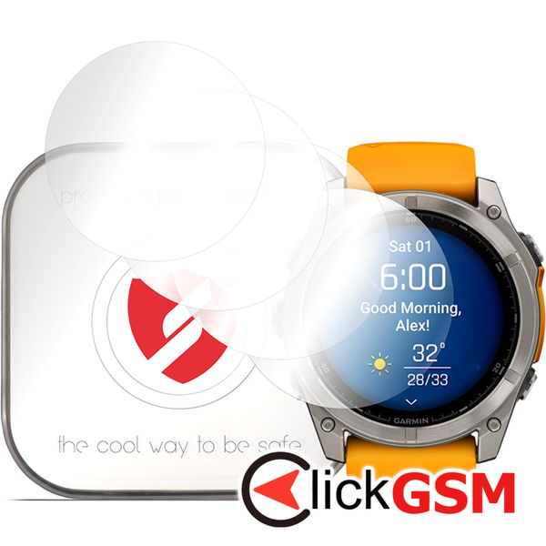 Folie  transparenta Garmin Fenix 8 51mm i8c