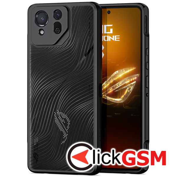 Husa Aimo negru Asus ROG Phone 8 cfr