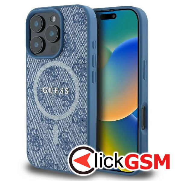 Husa  albastru Apple iPhone 16 Pro Max aof