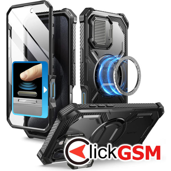 Husa Armorbox negru Apple iPhone 16 Pro gxh