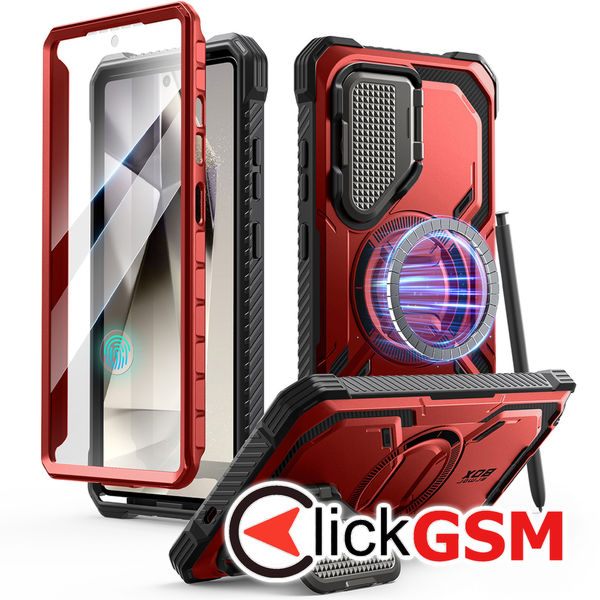 Husa Armorbox rosu Samsung Galaxy S25 Ultra cdd