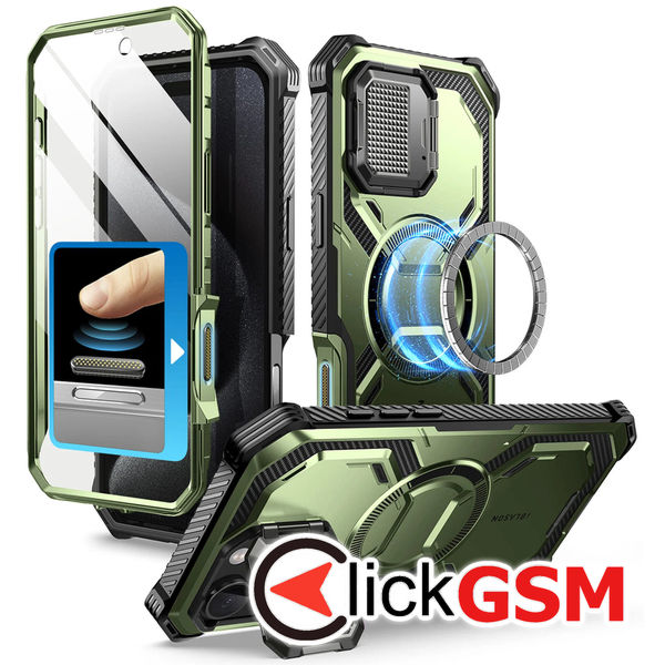 Husa Armorbox verde Apple iPhone 16 Pro gxi