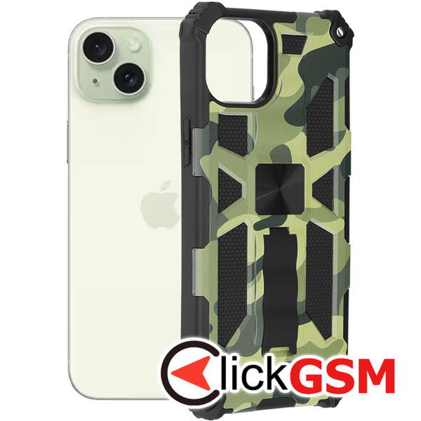 Husa Blazor camuflaj Apple iPhone 15 Plus 3nv