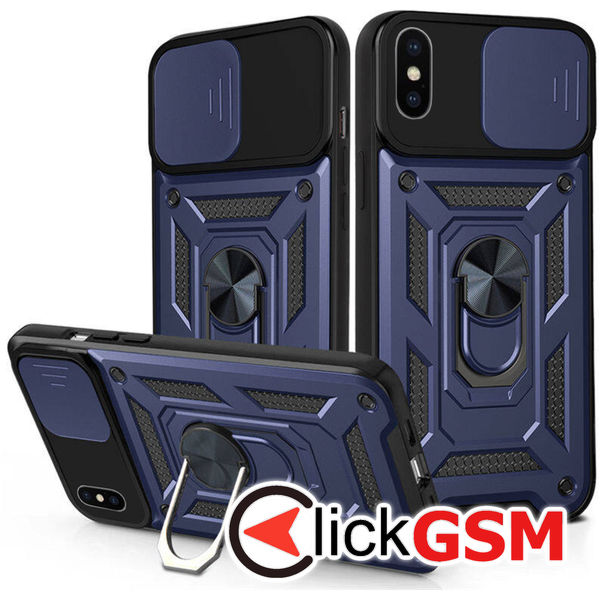 Husa CamShield albastru Apple iPhone XS Max 74c