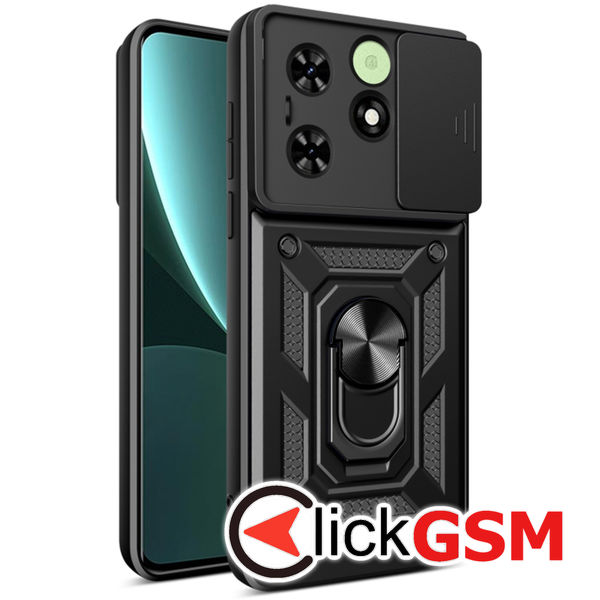 Husa CamShield negru Tecno Spark Go 2024 gvm