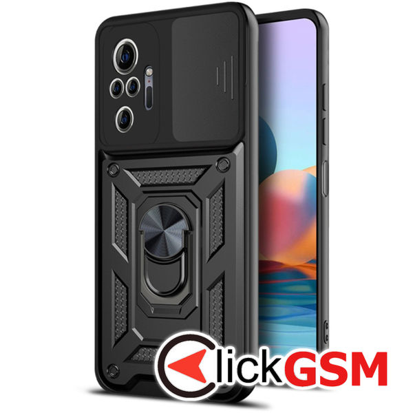 Husa CamShield negru Xiaomi Redmi Note 10 Pro ixa