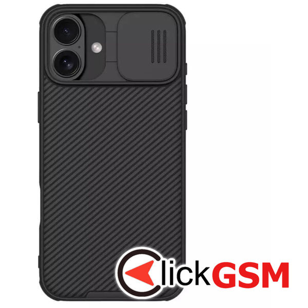 Husa CamShield Pro negru Apple iPhone 16 gfw