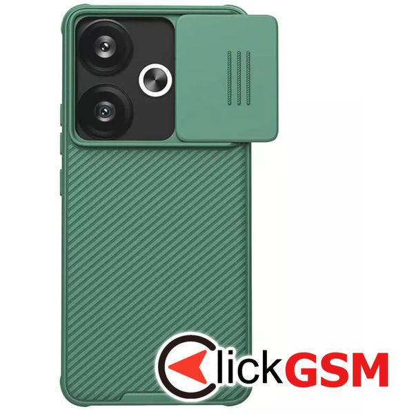 Husa CamShield Pro verde Xiaomi POCO F6 ed6