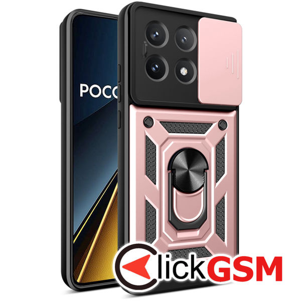 Husa CamShield roz Xiaomi POCO X6 Pro agd