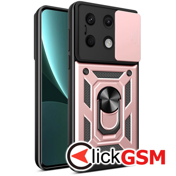 Husa CamShield roz Xiaomi Redmi Note 13 5G ag1