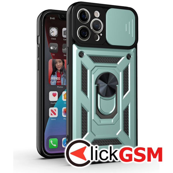 Husa CamShield verde Apple iPhone 11 Pro ai9