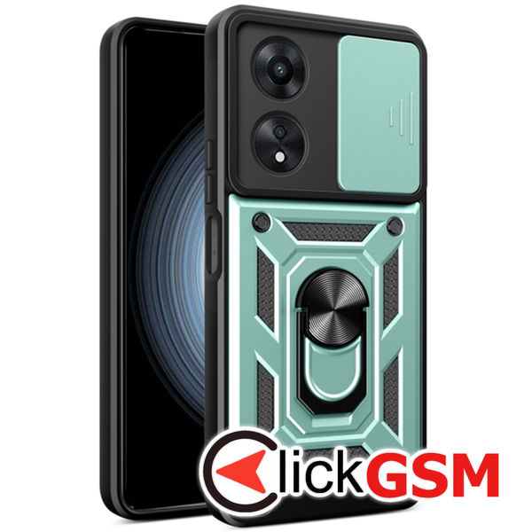 Husa CamShield verde Oppo A58 4G ag8