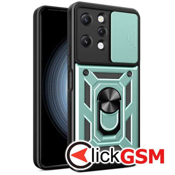 Husa CamShield verde Xiaomi Redmi 12 af8