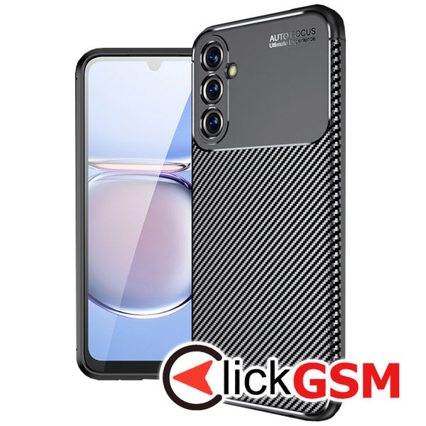 Husa Carbon Fiber negru Samsung Galaxy A05s bha