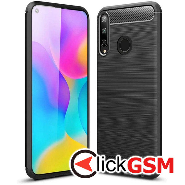 Husa Carbon Silicone Huawei P40 Lite