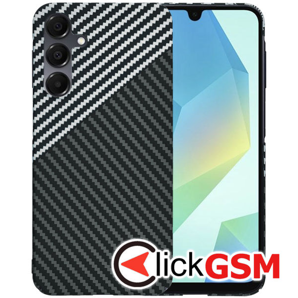 Husa Carbonite gri Samsung Galaxy A16 4ix