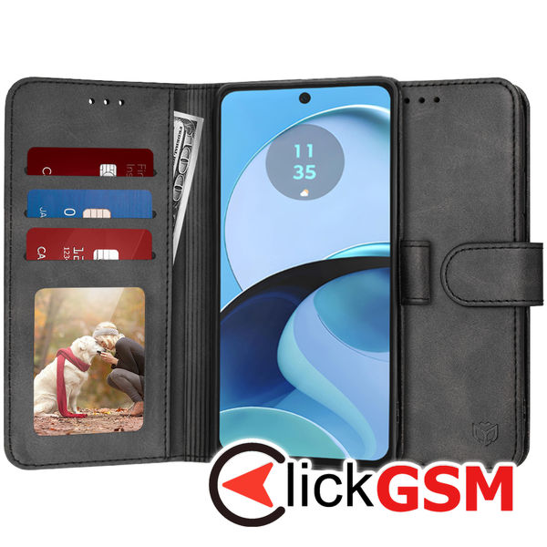 Husa Carte negru Motorola Moto G14 92j