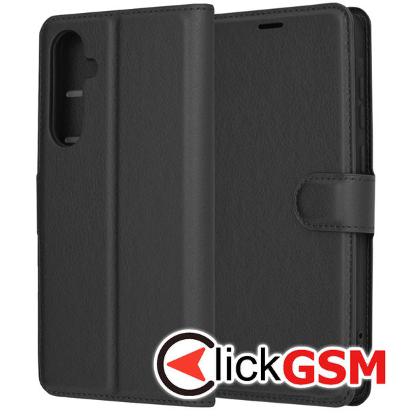 Husa Carte negru Samsung Galaxy A35 9fe