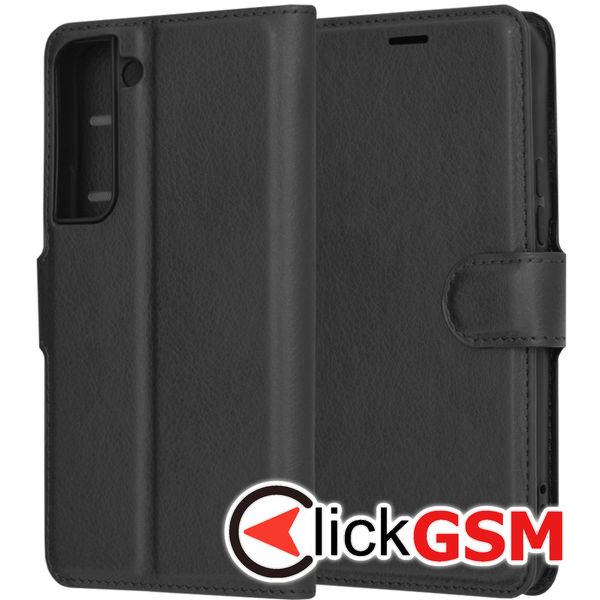 Husa Carte negru Samsung Galaxy S22 a6x