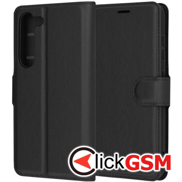 Husa Carte negru Samsung Galaxy S23 9fw