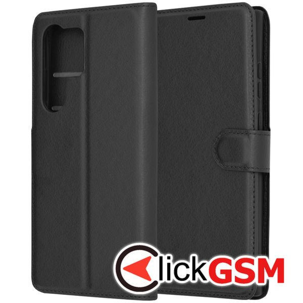 Husa Carte negru Samsung Galaxy S23 Ultra a78