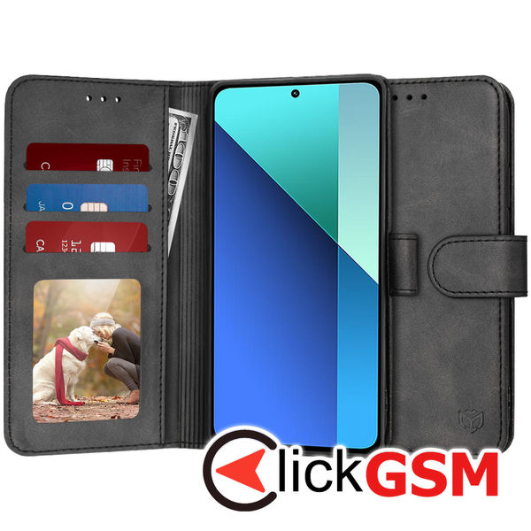 Husa Carte negru Xiaomi Redmi Note 13 4G 930