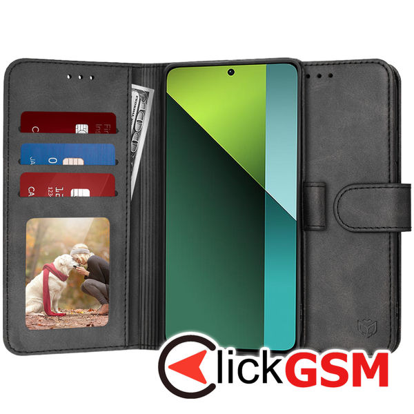 Husa Carte negru Xiaomi Redmi Note 13 Pro 940