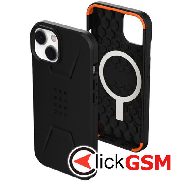 Husa Civilian negru Apple iPhone 14 ilz