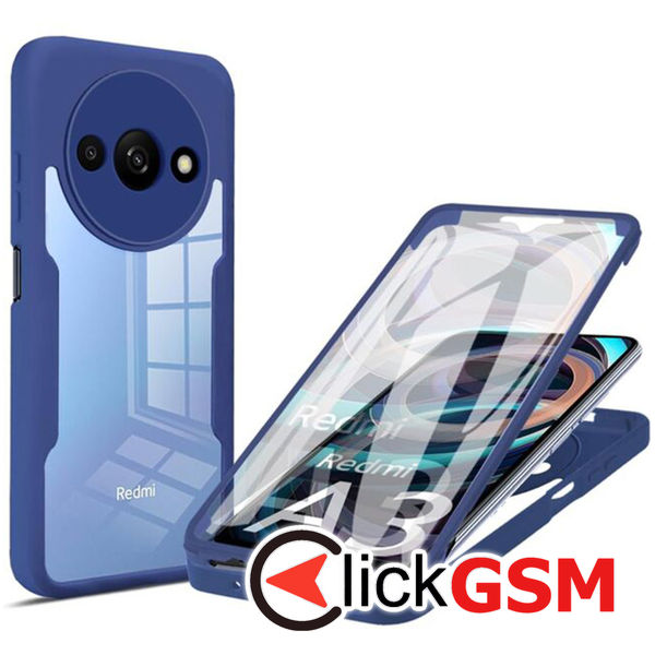 Husa ColorVerse albastru Xiaomi Redmi A3 9xw