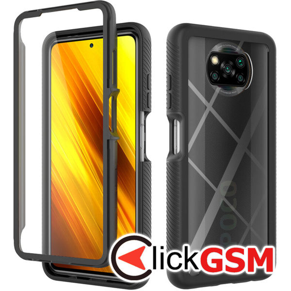 Husa Defense360 Pro negru Xiaomi POCO X3 7o7