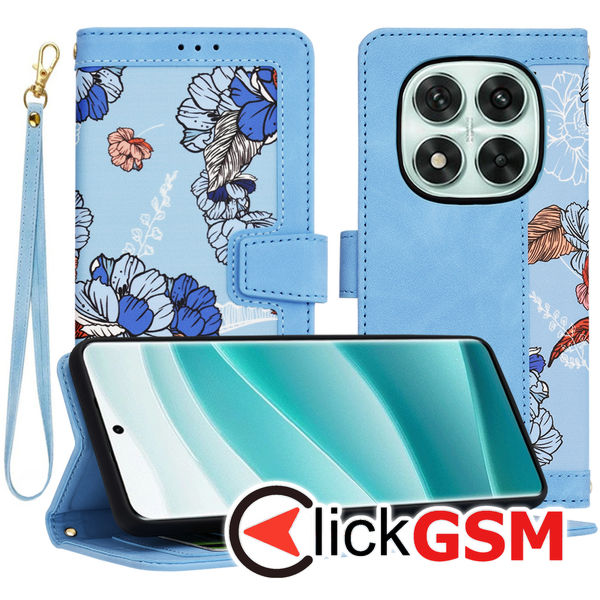 Husa Flip bleu Xiaomi Redmi Note 14 Pro d19